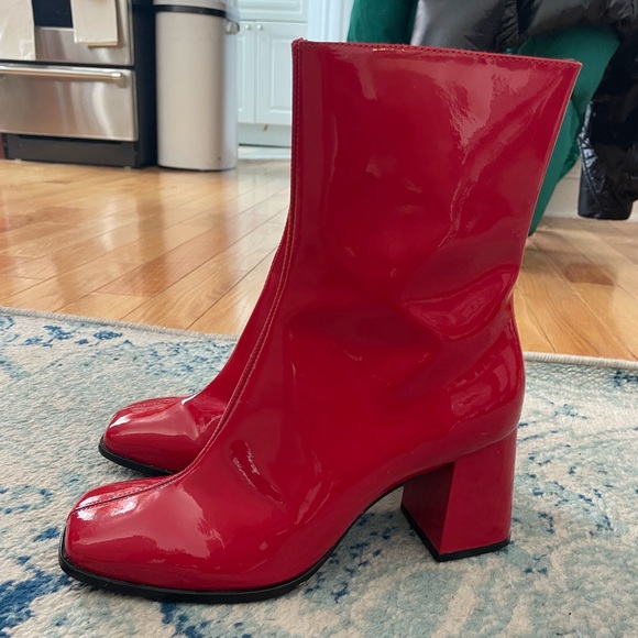 Reformation patent leather boots - Picture 4 of 6